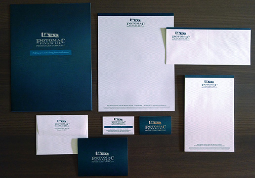 Stationery Design; Letterhead Design; #10 Envelope Design; A2 Envelope Design; Business Card Design; Notepad Design; Presentation Folder Design