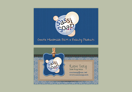 Sassi Soap Logo Design; Branding; Identity Design; Stationery Design