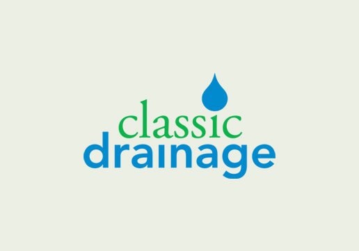 Classic Drainage Logo Design
