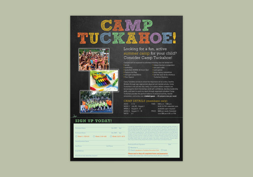 Camp Tuckahoe Flyer